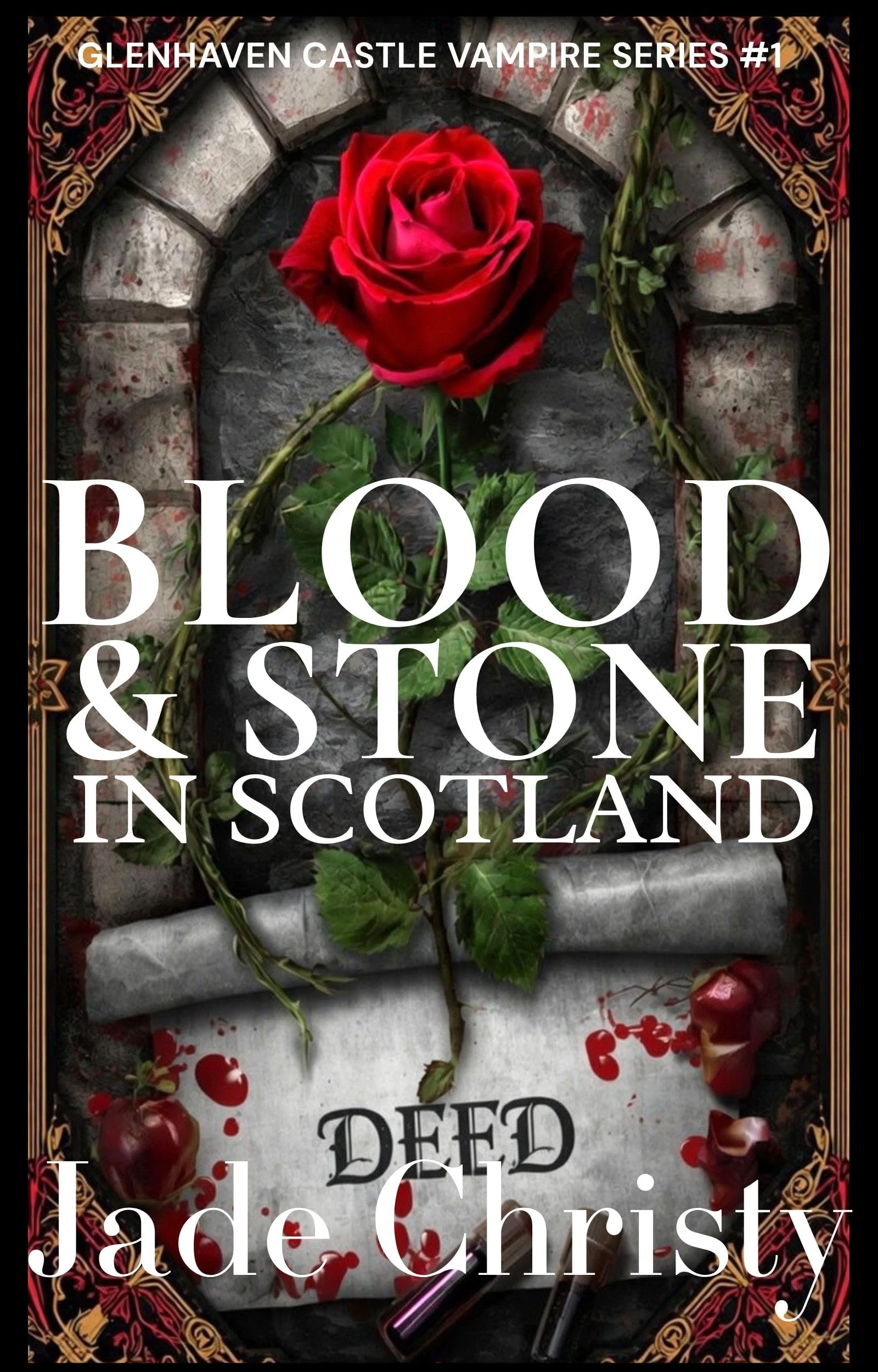 Blood & Stone in Scotland book cover